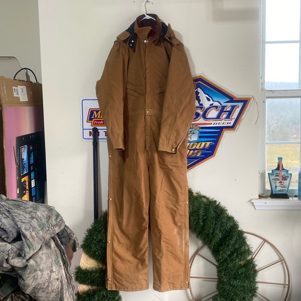 Carhartt One piece insulated coverall suit